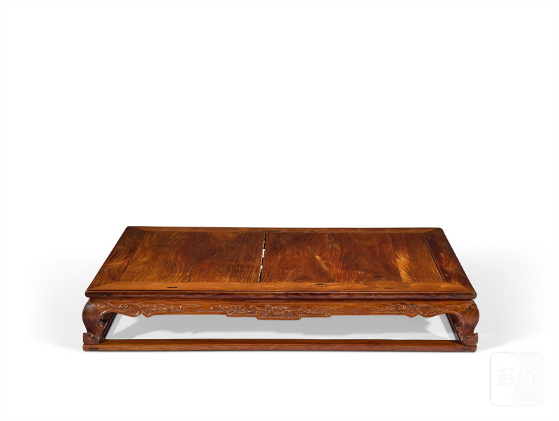 SOCLE DE CABINET EN HUANGHUALI  CHINE, FIN DE LA DYNASTIE QING (1644-1911) - 图1